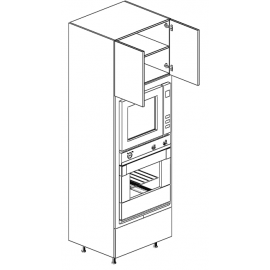 Double Oven Pantry 79.5"H 