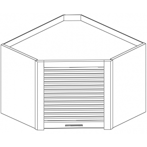 Wall Cabinets - Counter Diagonal Garage