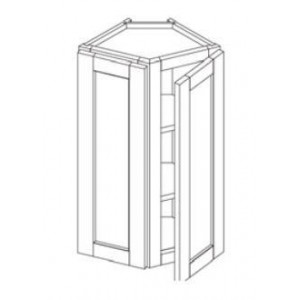 Wall Cabinets - End Angle Double Door